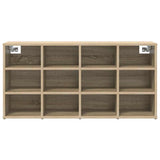 Shoe Cabinet Sonoma Oak 103 x 30 x 51 cm Engineered Wood 808705