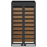 Wheelie Bin Storage with Planter Roof for 240L Bin Anthracite 42018683