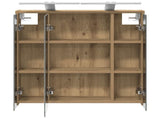 Bathroom Mirror Cabinet Artisian Oak 63.5 x 16 x 62.5 cm 889166