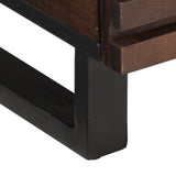 Coffee Table Brown 80x55x40 cm Solid Wood Mango 377502