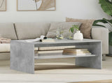 Coffee Table Concrete Grey 80 x 50 x 40 cm Engineered Wood 8000279