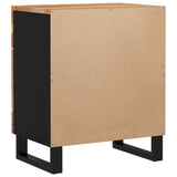 Bedside Cabinet 50x33x60 cm Solid Wood Acacia&Engineered Wood 350669