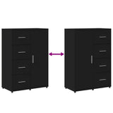 Sideboard Black 60x31x84 cm Engineered Wood 840507