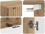 TV Cabinet Set 6 pcs Artisan Oak Engineered Wood 3409131
