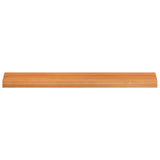 Window Sills 2 pcs Light Brown 100 x 20 x 2 cm Solid Beech Wood 42048178