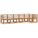 Outdoor Sofa Set 6 pcs Natural Solid Acacia Wood 3366447