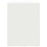 Wall Cabinet for Garage with Gas-lift Door White 883261