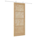 Sliding Door Set Manual ORKDAL Natural and white 83 x 211 cm 3333422