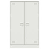Sideboard White 67x39x107 cm Steel 841666
