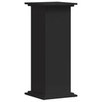 ZNTS Plant Stand Black 33x33x80 cm Engineered Wood 852970