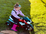 Kids Electric Motorcycle Ride-On Toy, with Three Wheels, Music, Horn, Lights, Red T3398P348258