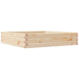 Garden Planter 110x110x23 cm Solid Wood Pine 847213