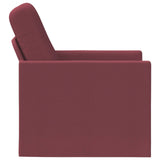 Armchair Wine Red 70 x 81 x 82 cm Fabric 42041010