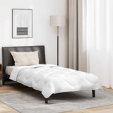 Summer Duvet with Pillow 2 pcs White Microfiber 3376412
