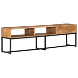 TV Cabinet 160x30x45 cm Solid Wood Acacia 337991
