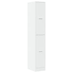 Apothecary Cabinet White 30x41x174.5 cm Engineered Wood 3309627