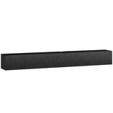 180cm Floating TV Stand, Wall Mount TV Unit with Cable Management Hole, Fits up to 72" TV, Black T3398P555839