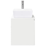 Bathroom Furniture Set White Engineered Wood 3404330