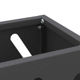 Umbrella Stand Black 28 x 12 x 41 cm Steel 868530