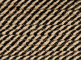 Storage Basket with Lid Black and Beige 37x50 cm Cotton 358479