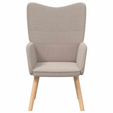 Armchair Light Grey 62 x 67 x 95.5 cm Sherpa Fabric 42001777