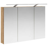 Bathroom Cabinet Set 4 pcs Artisan Oak Engineered Wood 3406622