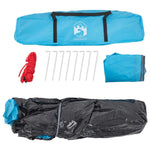 Camping Tent Dome 3-Person Blue Quick Release 4004178