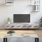 TV Cabinet Concrete Grey 150x36x30 cm Engineered Wood 829160