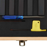 146718 12 Pieces Indexable Turning Tool Set 12x12 mm 80 mm