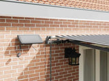 Manual Retractable Awning with LEDs Anthracite&White 500x300 cm 3310239