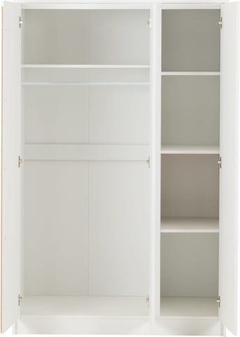 ZNTS Malvern 3 Door Wardrobe Bedroom Set 100-108-063