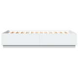 Bed Frame without Mattress White 160x200 cm 3209688