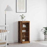 LED Sideboard Old Wood 41 x 37 x 100 cm Engineered Wood 863054