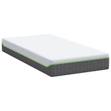 Mattress White and Grey 80 x 160 cm Pocket Spring 4106367