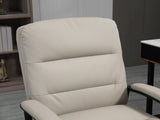 Office Chair, PU Leather Computer Desk Chair Office Chair with Adjustable Height and Swivel Rolling T3398P342240