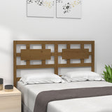 Bed Headboard Honey Brown 145.5x4x100 cm Solid Wood Pine 818043
