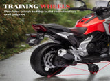 12V Honda Licensed Kids Electric Motorbike w/ Music, Headlights, Early Education Function, for Ages T3398P348416