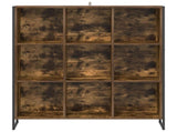 Book Cabinet Smoke Oak 99.5 x 30 x 108.5 cm Engineered Wood 886524
