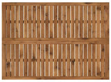 Coffee Table Natural and Coffee 100 x 100.5 x 45 cm 901291