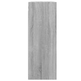 Hanging Wall Cabinet Grey Sonoma 69.5x32.5x90 cm 817400