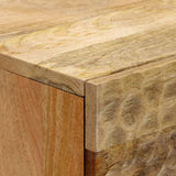 Highboard 40x33x110 cm Solid Wood Mango 356920