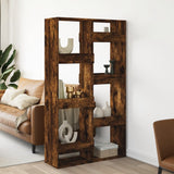 Room Divider Smoked Oak100x33x175 cm Engineered Wood 3309577