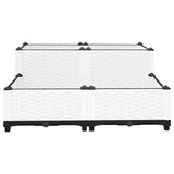 Raised Bed 80x80x38 cm Polypropylene 153316