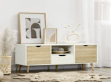 TV Unit Cabinet for TVs up to 50 Inches, TV Stand with Storage Cabinets Drawer for Living Room T3398P344255
