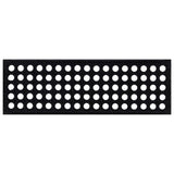 Stair Treads 10 pcs 25x75 cm Rubber 155631