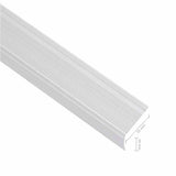 Stair Nosings in L-shape 15 pcs Aluminium 90 cm Silver 146737