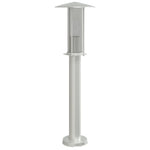 Outdoor Floor Lamps 3pcs Silver 60 cm Stainless Steel 4006350
