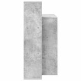 Desk with Shelf Concrete Grey 100 x 40 x 90 cm Engineered Wood 869317