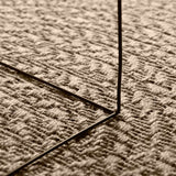 Rug ZIZUR Beige 200 cm Jute Look Indoor and Outdoor 4010417