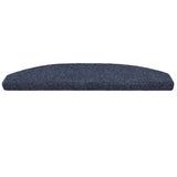 Self-adhesive Stair Mats 15 pcs Blue 80 x 24.5 x 3.5 cm 42038669